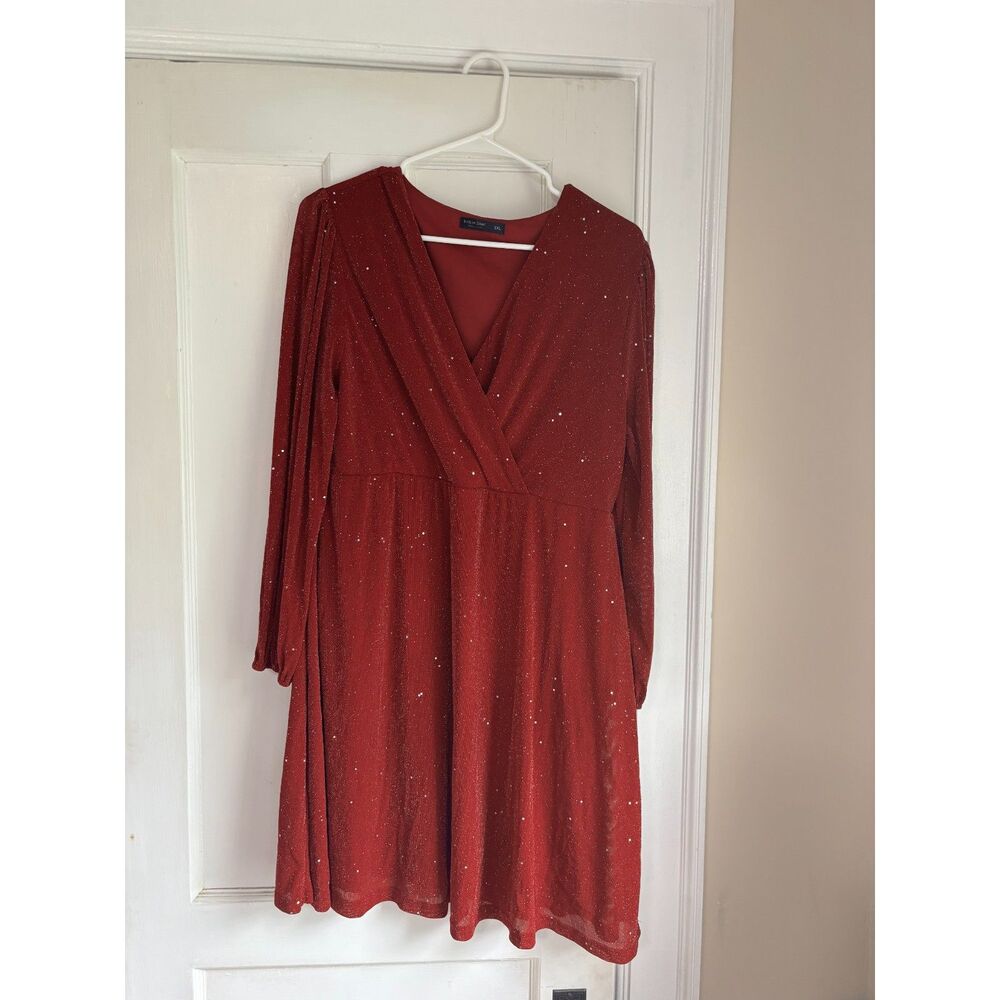 Long sleeve mini dress